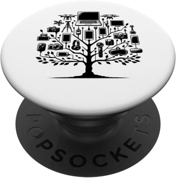 Gadget Gli strumenti del gadget tecnologico della tecnologia dell'era moderna PopSockets PopGrip Intercambiabile