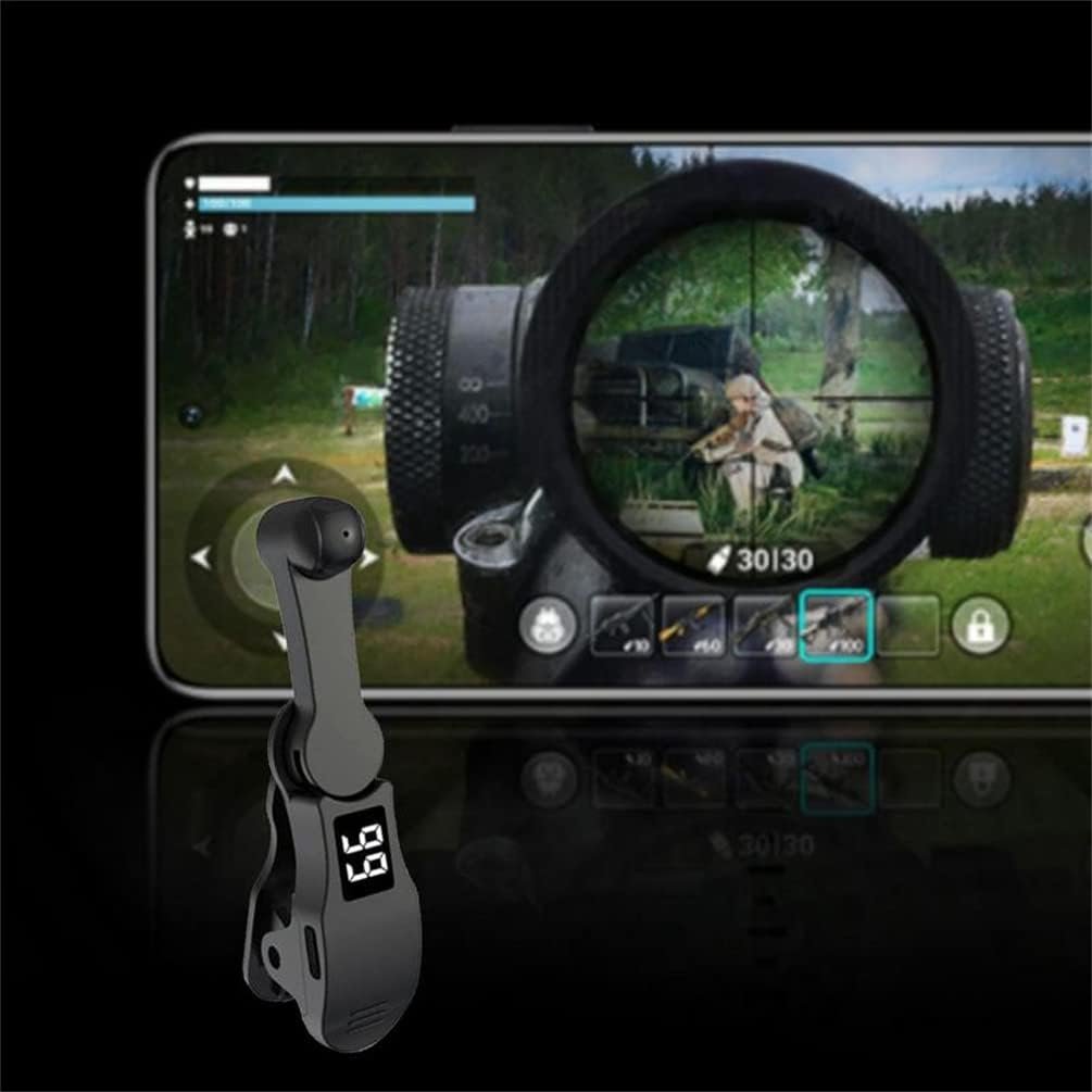 Auto Clicker per Telefono Apps Video Live Streaming Gadget, Clicker Automatico dello Schermo Click Rapido Tappatrice Clicker Fisico per i Giochi (Nero) - Image 2