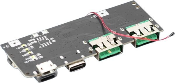 Ldabrye Modulo di carico veloce di carico portatile di 22.5W 5 porte due direzioni per le schede di computer - Image 7