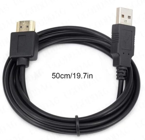 CHIZISX Cavo di ricarica USB stabile, 0,5 m, uso multiplo, da maschio a USB, cavo di ricarica piccolo per hard disk esterni e altri gadget - Image 9