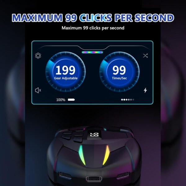 Auto Clicker - Dispositivo dello schermo Auto Clicker, Giochi Adatto Tech Gadgets | Auto Clicker mobile Auto Clicker, Trasmissioni in diretta, Compiti di ricompensa, regolabile Auto Clicker Simulato - Image 6