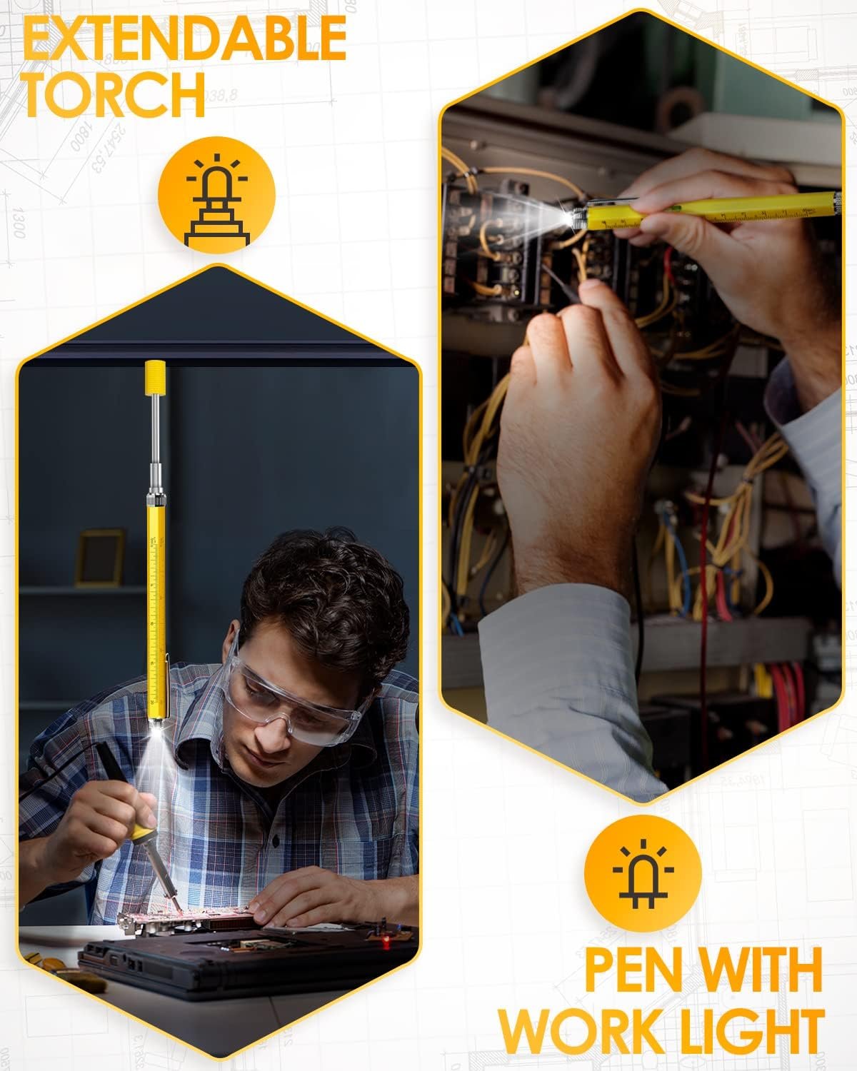 Idee Regalo Uomo Natale Originale - Penna Multifunzione Regali Uomo Papà Donna Natale Compleanno Calendario Avvento Uomo San Valentino per Lui Festa del Papà Originali Utili Gadget Tecnologici Office - Image 4