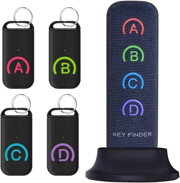 JTD Localizzatore remoto Chiavi Trova Chiavi wireless/elemento RF per i portafogli di chiavi di cellulare di Pet,con LED Flashlight