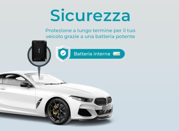 Salind 11 - Localizzatore GPS per Auto, Moto, Camion e Altri Veicoli con Allarmi Multipli, Tracker con App, Magnete Potente, Batteria fino a 90 Giorni, Tracciamento in Tempo Reale - Image 4