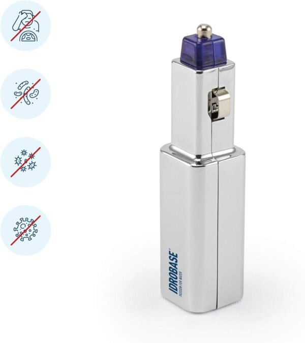 IDROBASE BKM Plug-in, purificatore d’aria 2in1, ionizzatore auto con presa accendisigari. Depuratore auto, air purifier, diffusore auto (accessori auto, gadget auto) - Image 2