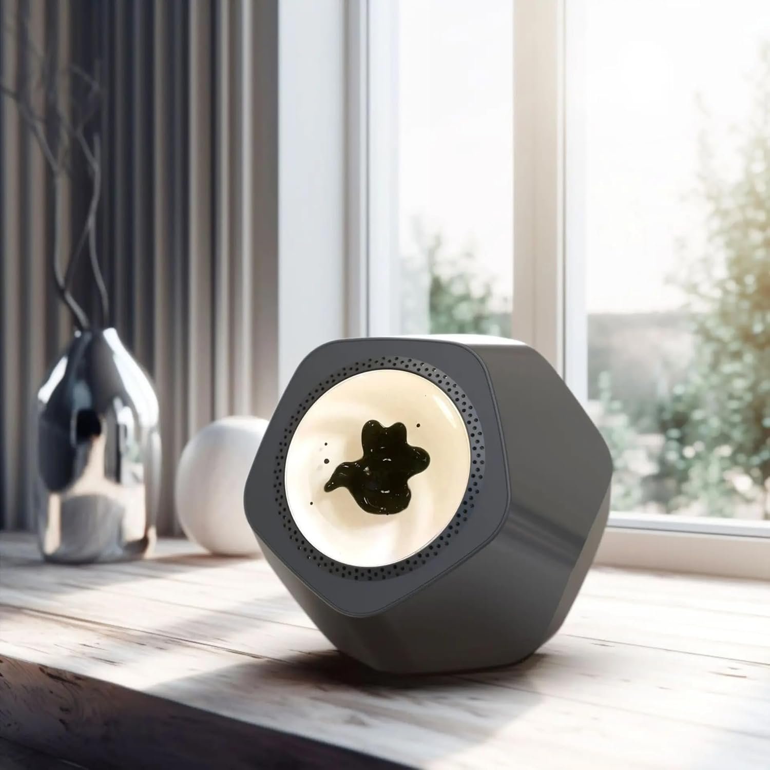 Altoparlante fluido magnetico portatile, suono surround a 360° ad alta fedeltà, altoparlante Bluetooth ferrofluido con visualizzazione della musica, gadget tecnologico per la decorazione di casa e - Image 8