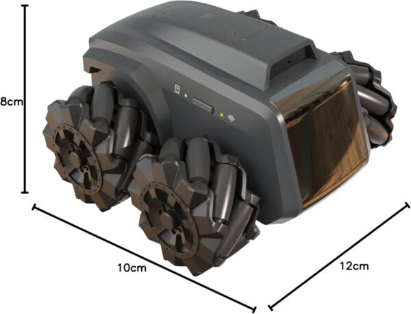Moorebot Scout - Piccolo Robot Mobile con Intelligenza Artificiale per la Sicurezza Domestica e dell'Ufficio, il Monitoraggio degli Animali Domestici e l'Assistenza agli Anziani. Interno. (2023) - Image 11