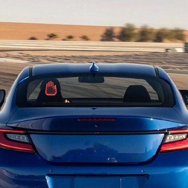 Luce Per Dita Per Auto Con Telecomando 4 Gesti, Luce Per Dita Per Auto Con Telecomando | Cartello LED Per Auto Con Gesti Delle Mani | Gadget Colorati Per Auto Cartelli Per Rabbia, Divertenti - Image 7