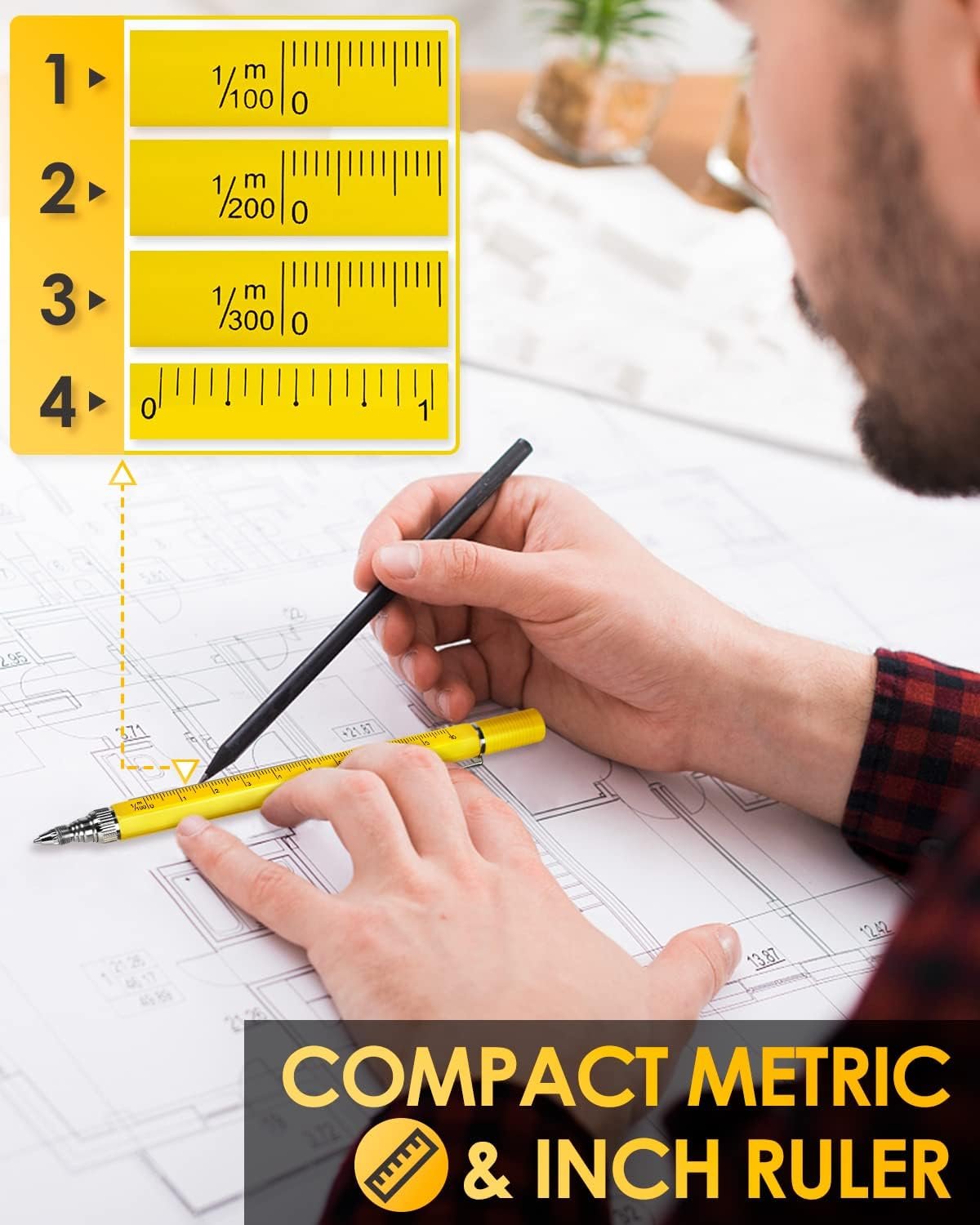 Idee Regalo Uomo Natale Originale - Penna Multifunzione Regali Uomo Papà Donna Natale Compleanno Calendario Avvento Uomo San Valentino per Lui Festa del Papà Originali Utili Gadget Tecnologici Office - Image 7