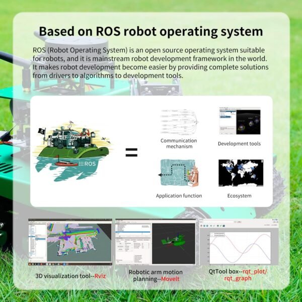 Yahboom Jetson Nano B01 AI Kit robotico con radar Silan A1 ROS Smart Tank Car Kit braccio robot fai da te per adulti SLAM Costruisci mappe, Navigazione autonoma (Con Nano B01 Ver.V) - Image 5