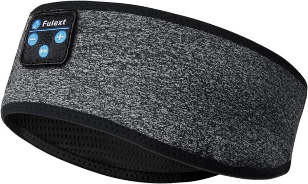 Fulext Cuffie Bluetooth per dormire, cuffie wireless con cancellazione del rumore, per chi dorme sul fianco, per ufficio, pisolino, viaggi aerei, rilassanti, meditazione, gadget tecnologici, regali