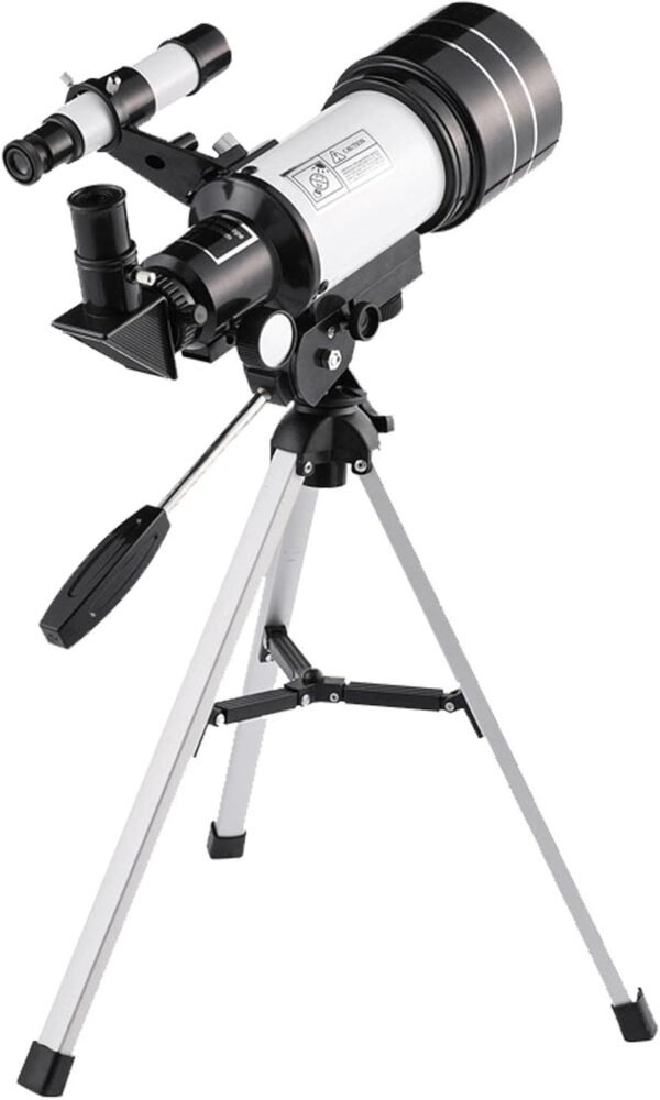 JINGLING Telescopio per bambini, potente telescopio con treppiede, gadget tecnologici Moongazing, 70 mm, idea regalo per ragazzi - Image 7