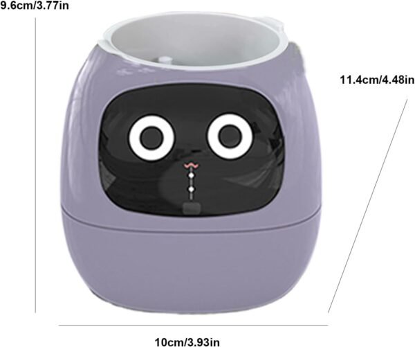 Smart Pet Planter – Robot interattivo per piante, fioriera intelligente per interni, adorabile compagno di piante, fioriera con controllo dei gesti per la casa, facile strumento di giardinaggio, - Image 6