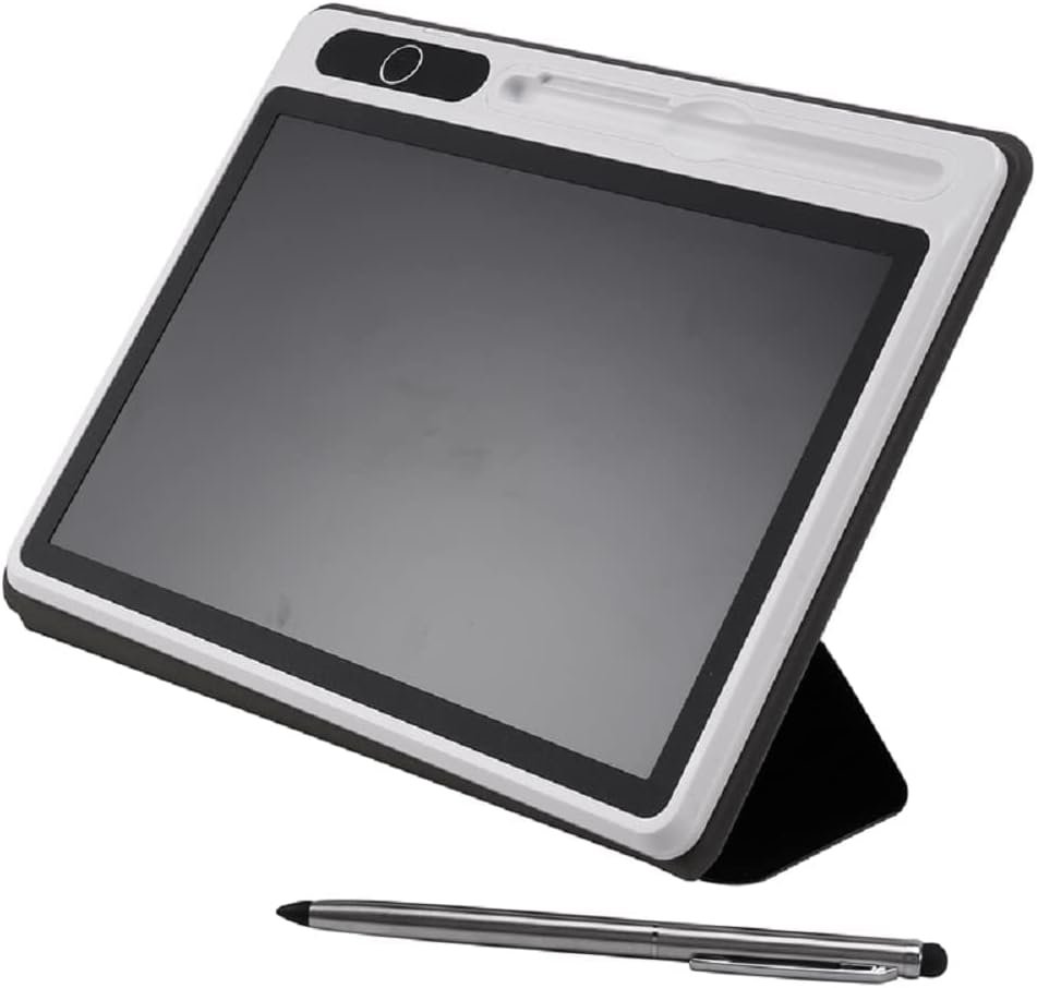 EMEBAY Blocco Note Elettronico da Tavolo da Scrittura Intelligente con Custodia protettiva, Tablet con Disegno LCD da 10,1 Pollici, Strumento di Pittura a Mano per Bambini/Adulti/Note/Insegnante - Image 10