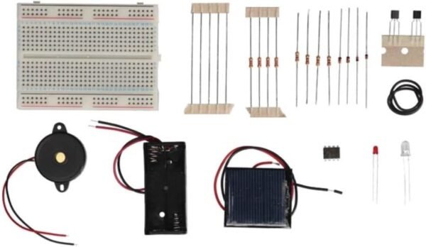 Whadda Kit di sperimentazione educativa, nessuna saldatura richiesta, breadboard, energia solare - Image 5