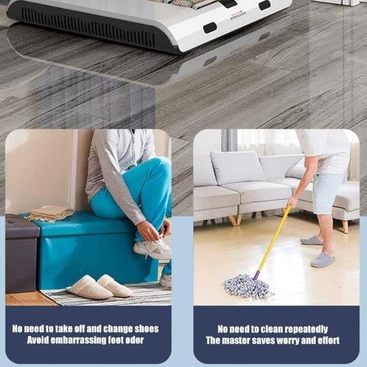 Detergente per scarpe senza acqua, macchina per la pulizia delle suole completamente automatica con lucidatrice a induzione automatica ricaricabile, ideale per casa e ufficio, 260 giri/min - Image 5