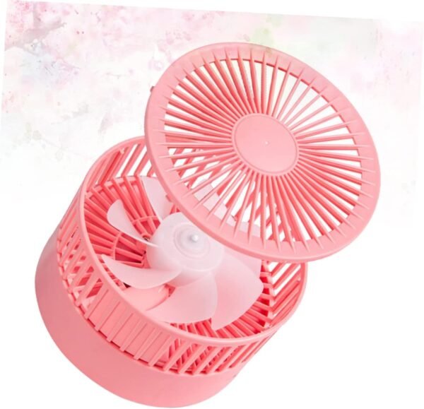 Mobestech Ventilatore Personale Ventilatore Portatile Ricaricabile Ventilatore Da Scrivania Pieghevole Ventilatore Da Portatile Ventola Usb c Viaggiare Ventola Di Ricarica Mini - Image 4