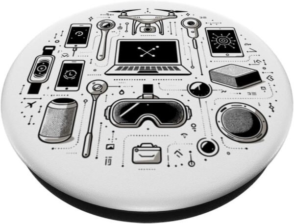 Gadget Gli strumenti del gadget tecnologico della tecnologia dell'era moderna PopSockets PopGrip Intercambiabile - Image 2