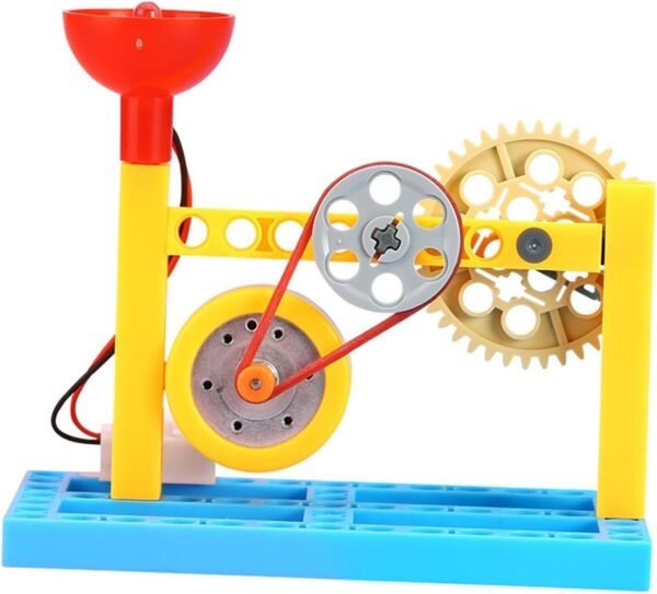 Fenteer Generatore di elettricità Manuale Modello Giocattolo di scienze fisiche Giocattolo educativo Tecnologia STEM Gadget per Regalo di Compleanno Studenti