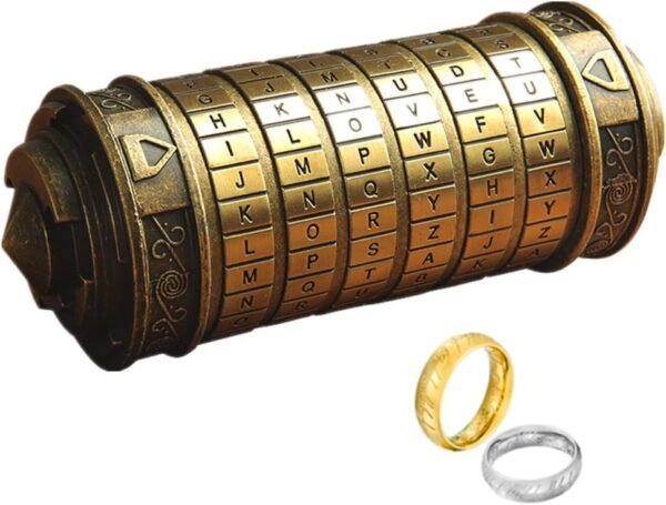 Lincman Da Vinci Code Mini Cryptex per Natale, San Valentino, i regali di compleanno più interessanti per fidanzato e fidanzata
