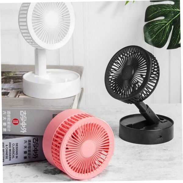 Mobestech Ventilatore Personale Ventilatore Portatile Ricaricabile Ventilatore Da Scrivania Pieghevole Ventilatore Da Portatile Ventola Usb c Viaggiare Ventola Di Ricarica Mini - Image 8