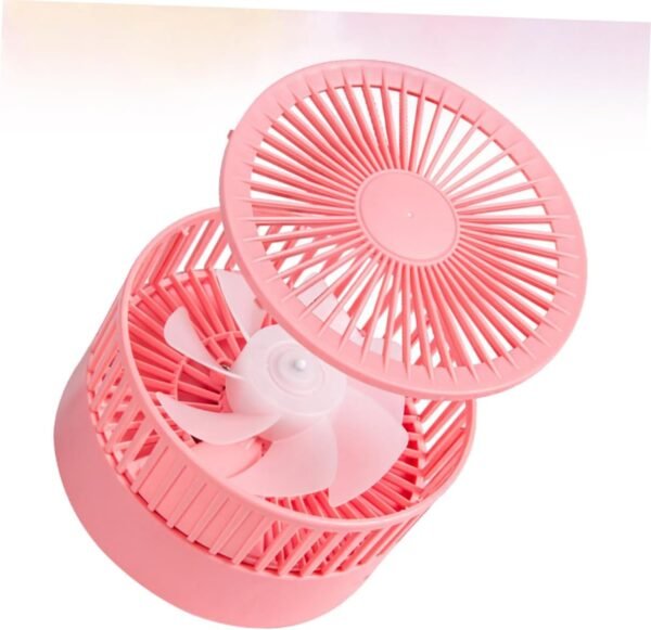 Mobestech Ventilatore Personale Ventilatore Portatile Ricaricabile Ventilatore Da Scrivania Pieghevole Ventilatore Da Portatile Ventola Usb c Viaggiare Ventola Di Ricarica Mini - Image 3