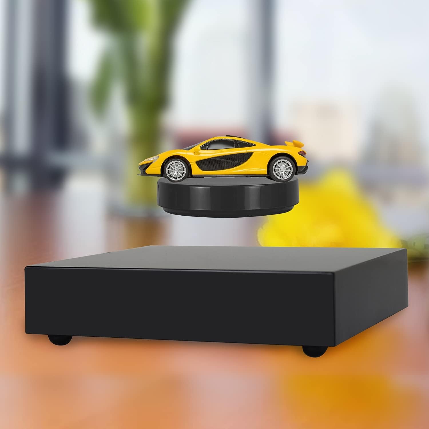 JOWHOL Piattaforma a levitazione Magnetica espositore Fai da Te Girevole a 360 Gradi Gadget tecnologici per Uomini e Bambini Decorazione per scrivania da Ufficio - 350g - Image 7