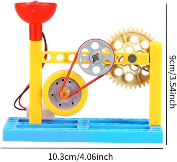 Fenteer Generatore di elettricità Manuale Modello Giocattolo di scienze fisiche Giocattolo educativo Tecnologia STEM Gadget per Regalo di Compleanno Studenti - Image 2