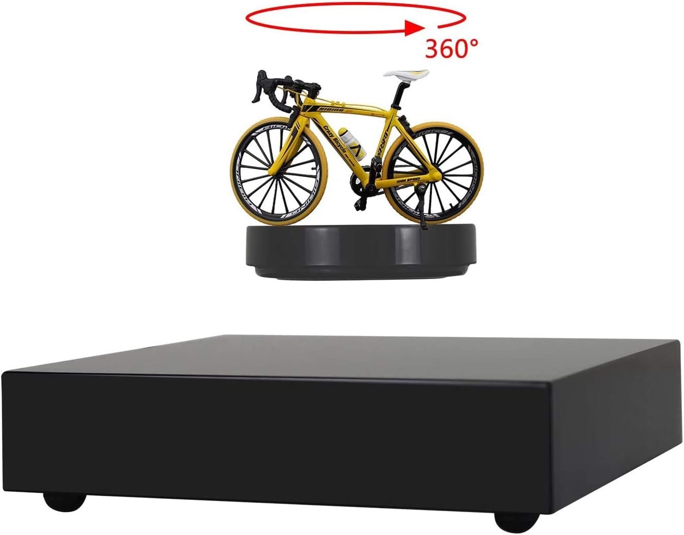 JOWHOL Piattaforma a levitazione Magnetica espositore Fai da Te Girevole a 360 Gradi Gadget tecnologici per Uomini e Bambini Decorazione per scrivania da Ufficio - 350g - Image 3
