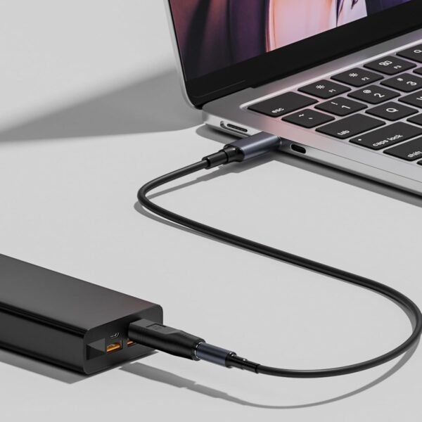 YiNLuax Ad alta efficienza USB C A Corrente Diretta Adattatore 100W Soluzione di Ricarica Rapida Per Notebook E Telefoni Tecnologia Gadget - Image 5
