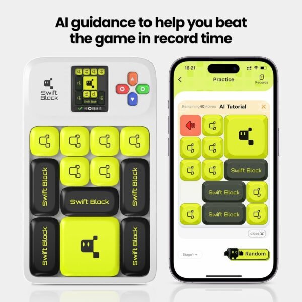 Swift Block Super Slide Game, Puzzle Rompicapo a Scorrimento, 1000+ Sfide Rompicapo, Sull'intelligenza Gocattolo Educativo per Bambini e Adulti - Image 5