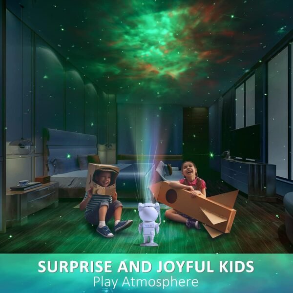 Recsg Proiettore a stella, luce notturna Galaxy, lampadario a nebbia astronauta LED con timer e telecomando, camera da letto, Natale, San Valentino e altri regali per adulti e bambini. - Image 6