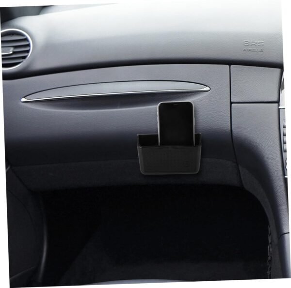 Gatuida Organizzatore Di Auto Porta Cellulare Autoadesivo Per Auto Il Proprietario Della Macchina Black - Image 2