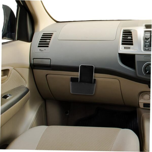 Gatuida Organizzatore Di Auto Porta Cellulare Autoadesivo Per Auto Il Proprietario Della Macchina Black - Image 8