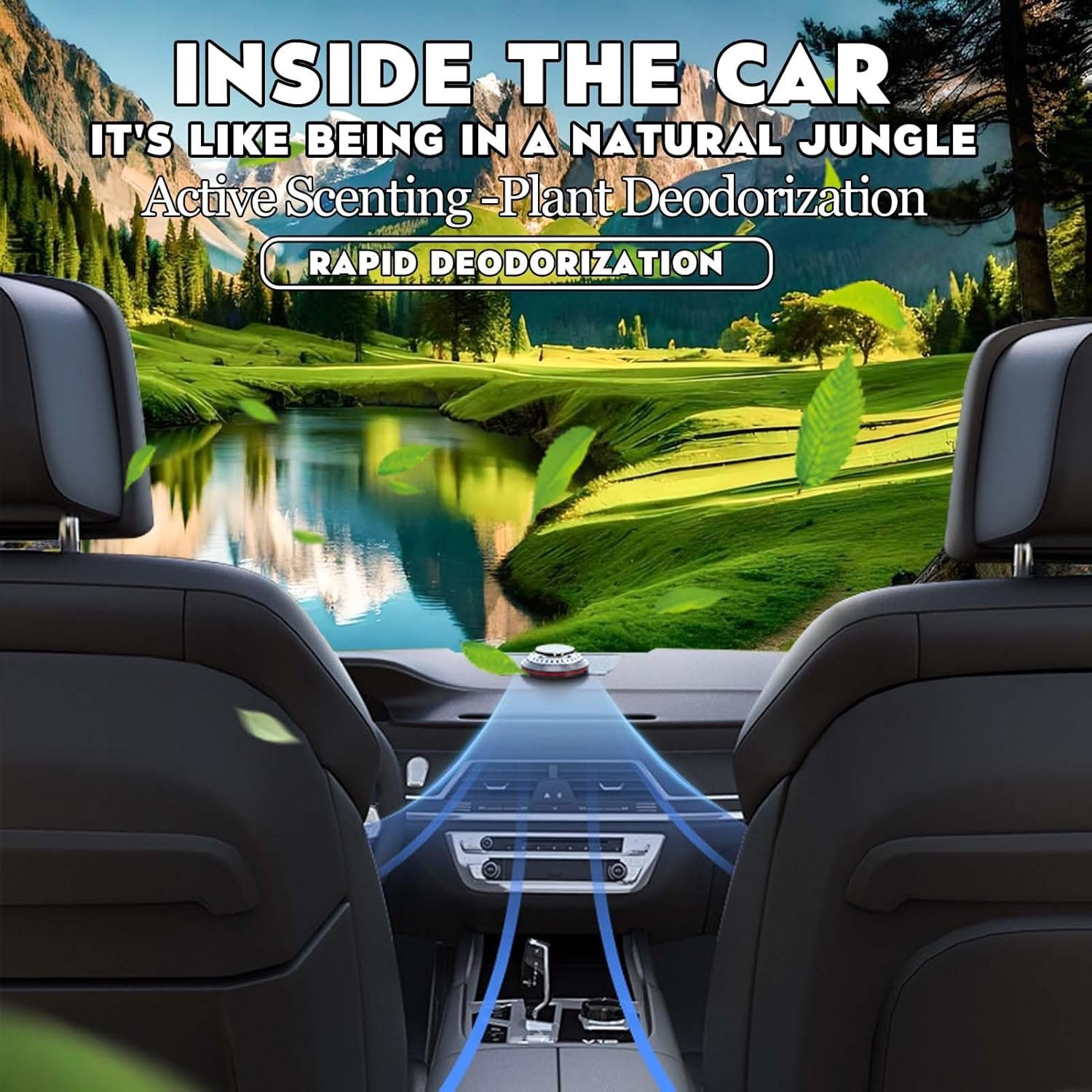 Deodorante Auto Solare, Diffusore Auto Profumo, Profumo Auto Nuova Diffusore di Oli Essenziali per Auto-Fragranza Forte e Duratura (A) - Image 8