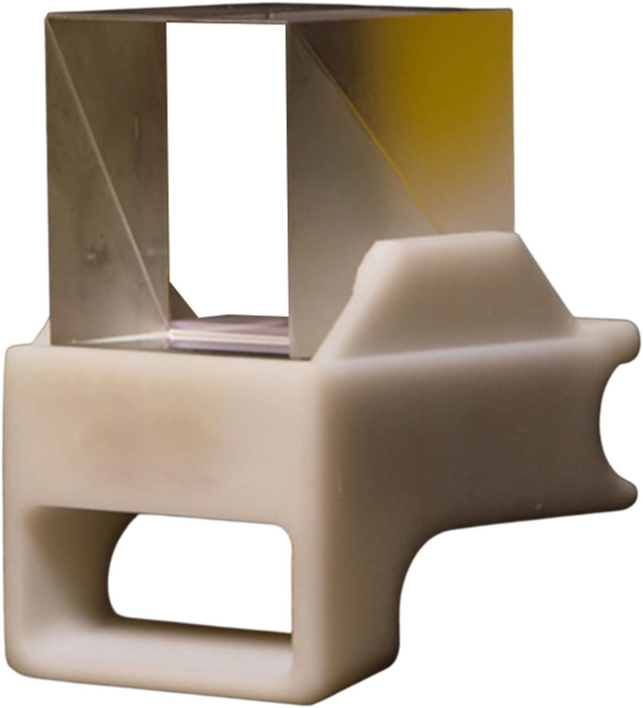FUBESK Mini orologio con proiezione olografica 3D in tempo reale, cornice digitale per foto e lettore GIF, gadget tecnologico moderno per decorazione da scrivania (1065 cm, 2 colori) (bianco) - Image 8