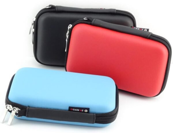 CRAFTHROU Organizer Da Viaggio Per Accessori Elettronici Impermeabile Borsa Portatile Per Cavi e Gadget Tecnologici Nera