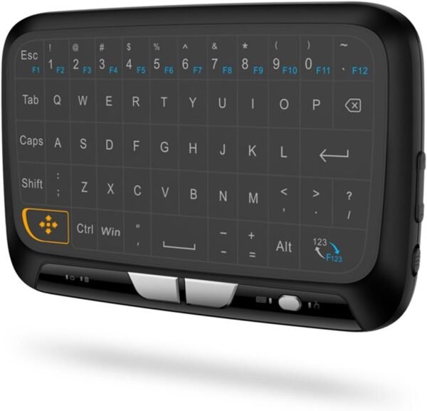 Tastiera Wireless Tastiera Touchpad Feedback Box Tv Box Laptop PC per Gadget Video Tecnologici Cinematografici - Image 2