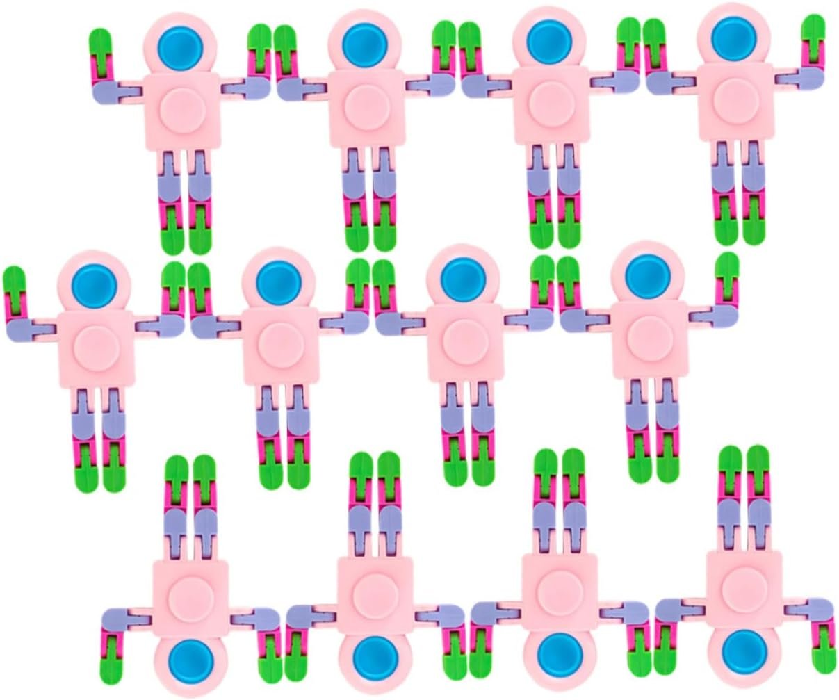 ifundom 12 Pezzi a Punta Di Dita Giocattolo Punta Delle Dita Giocattolo Giroscopio Punta Delle Dita Fantastici Gadget Per Adolescenti Giocattoli Da Scrivania Per Bambini Plastica