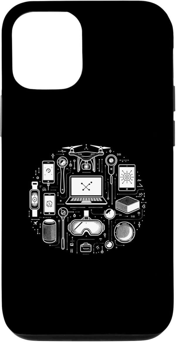 Custodia per iPhone 13 Gadget Gli strumenti del gadget tecnologico della tecnologia dell'era moderna