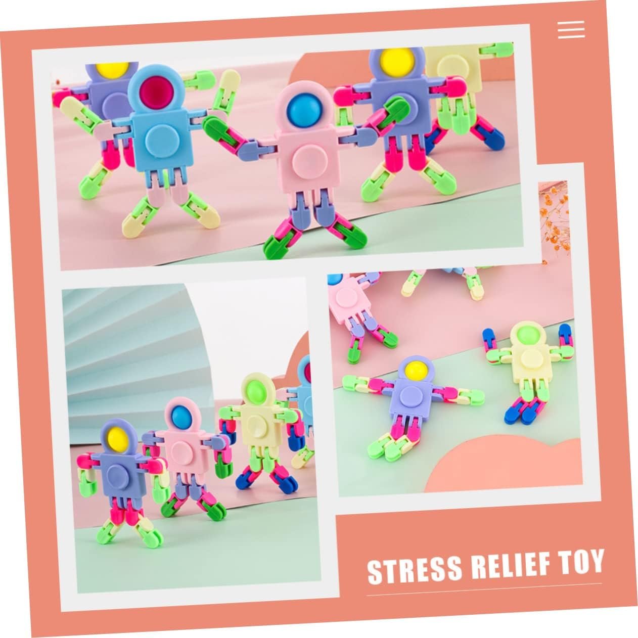 ifundom 12 Pezzi a Punta Di Dita Giocattolo Punta Delle Dita Giocattolo Giroscopio Punta Delle Dita Fantastici Gadget Per Adolescenti Giocattoli Da Scrivania Per Bambini Plastica - Image 6