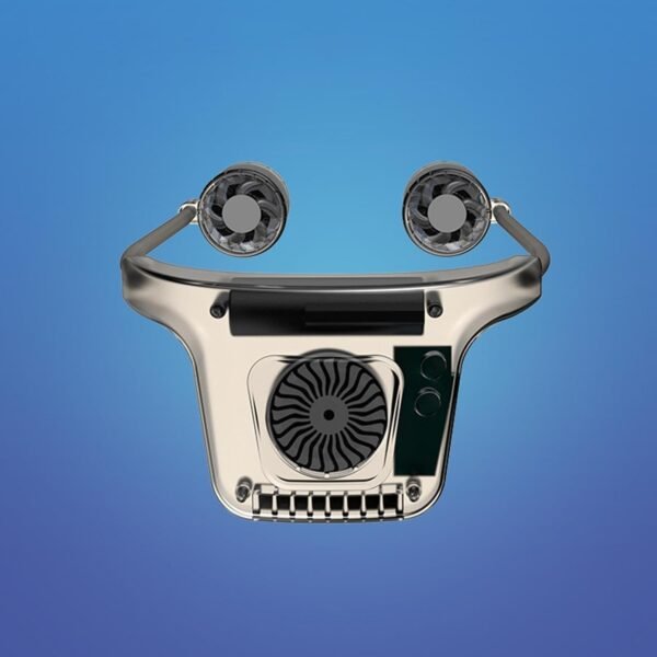Pavsicgn Fan di raffreddamento personale, la del collo portatile | Collana di ricarica USB più fresca con 3 velocità del,Reso più aria regolabile a basso rumore a 360 gradi, i viaggi devono avere per - Image 4