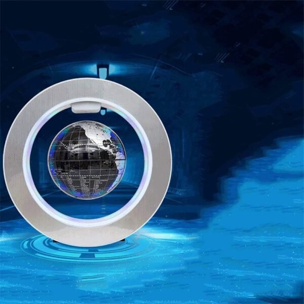 XBSXP Globo levitante, mappamondo Galleggiante con luci a LED Levitazione del Campo Magnetico Mappa del Mondo Globo gravità Regalo di Natale educativo Decorazione da scrivania per Ufficio - Image 5
