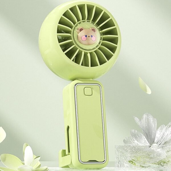 Ventilatore da scrivania USB – Ventilatore da scrivania USB | Ventilatore elettrico personale a basso rumore, ventilatore tascabile per scuola, campeggio, viaggi, uffici - Image 3