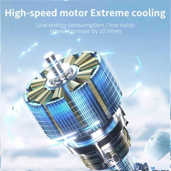 Tewzafiya Ventilatore portatile portatile, ventola di raffreddamento personale, Ventilatori personali Ventilatore da scrivania Design a batteria, Ventilatore tascabile portatile per compleanno, - Image 7