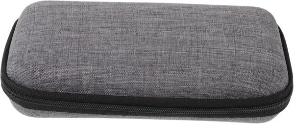 HOMSFOU Custodia Per Microfono Usb Elettronico Accessori Elettronica Cavo Attrezzo Organizzatore Tecnologico Filtro Gadget Borsa Tecnologia Banca Pop Veloce In Piedi Cablato Grey Eva