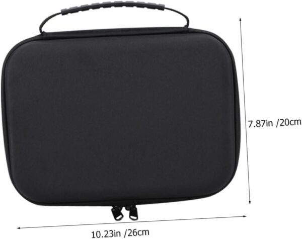 Hoement Borse Eva Organizzatore Tecnologico Sacchetto Dell'organizzatore Elettronico Organizer Per Cavi Da Viaggio Accessori Da Viaggio Organizzatore Di Gadget Black Panno Oxford - Image 9