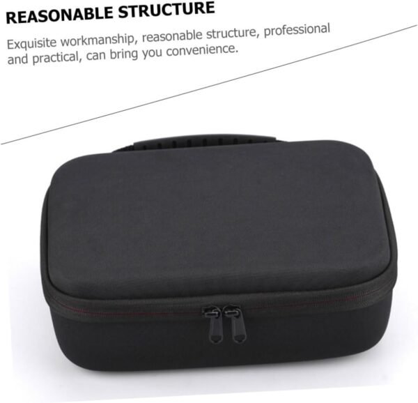 Hoement Borse Eva Organizzatore Tecnologico Sacchetto Dell'organizzatore Elettronico Organizer Per Cavi Da Viaggio Accessori Da Viaggio Organizzatore Di Gadget Black Panno Oxford - Image 2