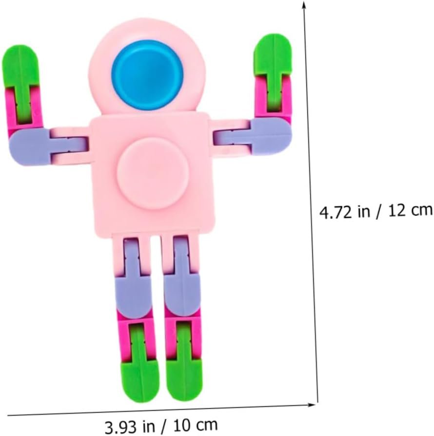 FOYTOKI 12 Pezzi a punta di dita giocattolo puzzle giocattoli giroscopio giocattolo antistress per la punta delle dita giocattolo dell'intelligenza giocattoli per bambini plastica - Image 5