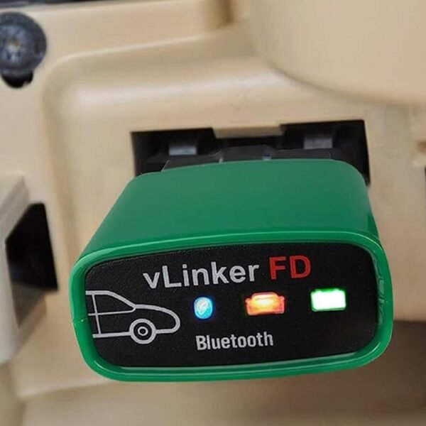 VGATE OBDII Bluetooth, Vlinker FD Scanner OBD OBD2 STRUMENTO Diagnostico Controllare la luce del motore per Android E Windows (Bluetooth 3.0) - Image 5